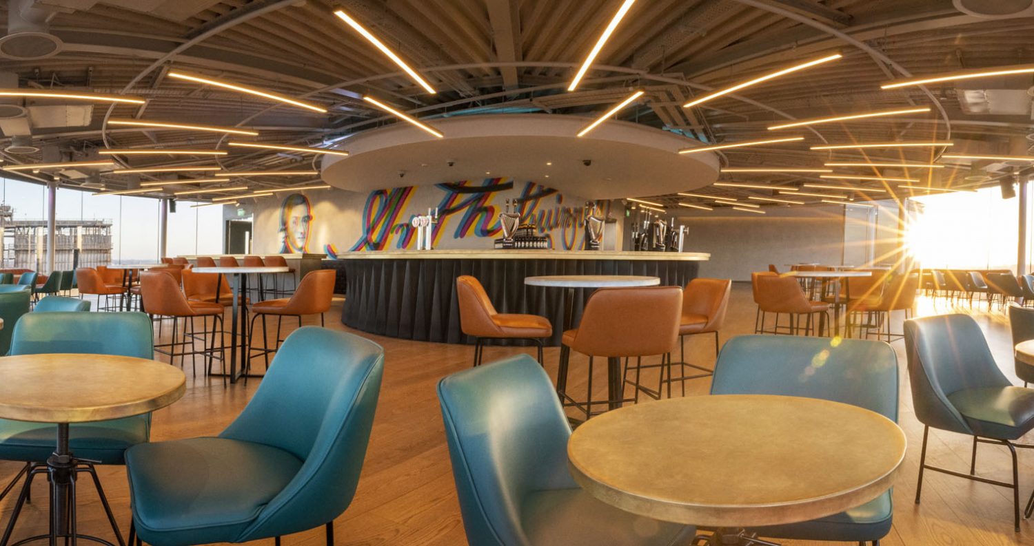 Michael Grubb Studio - Gravity Bar II, Guinness Storehouse, Dublin
