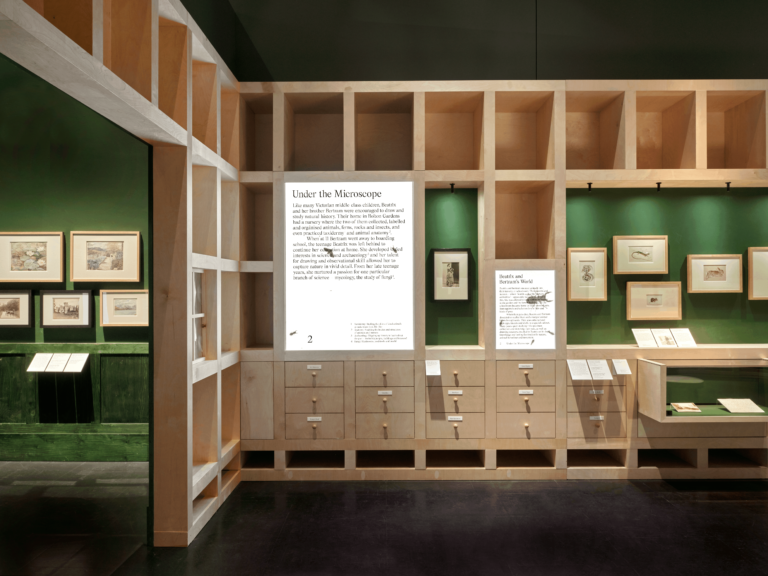 Michael Grubb Studio - Beatrix Potter Exhibition at the V&A, UK