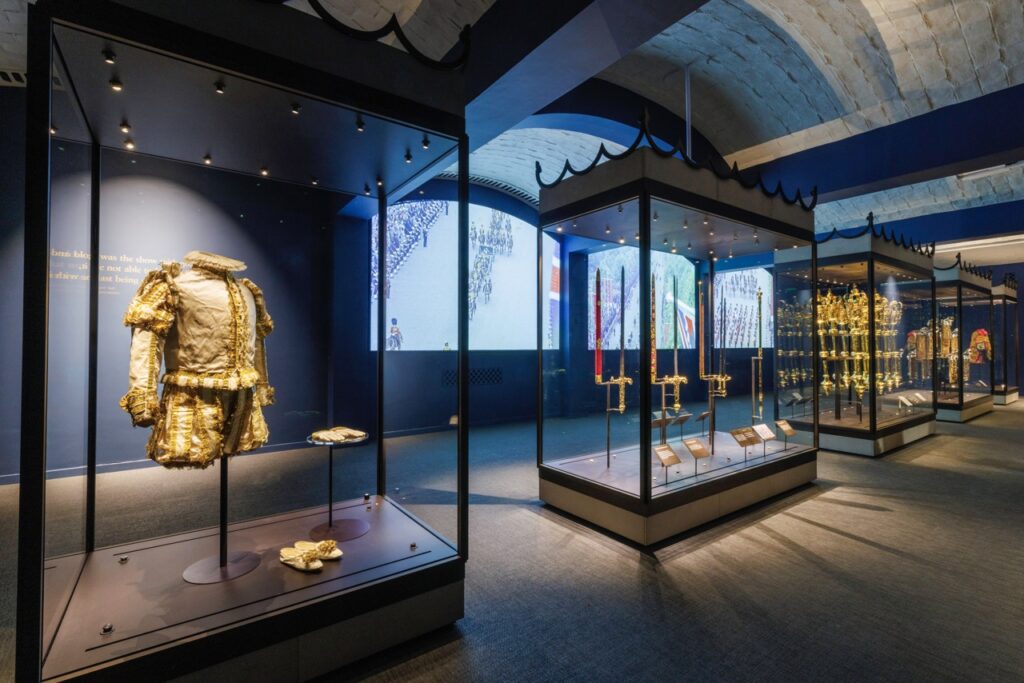 New Jewel House exhibition 2023, lighting design by Michael Grubb Studio