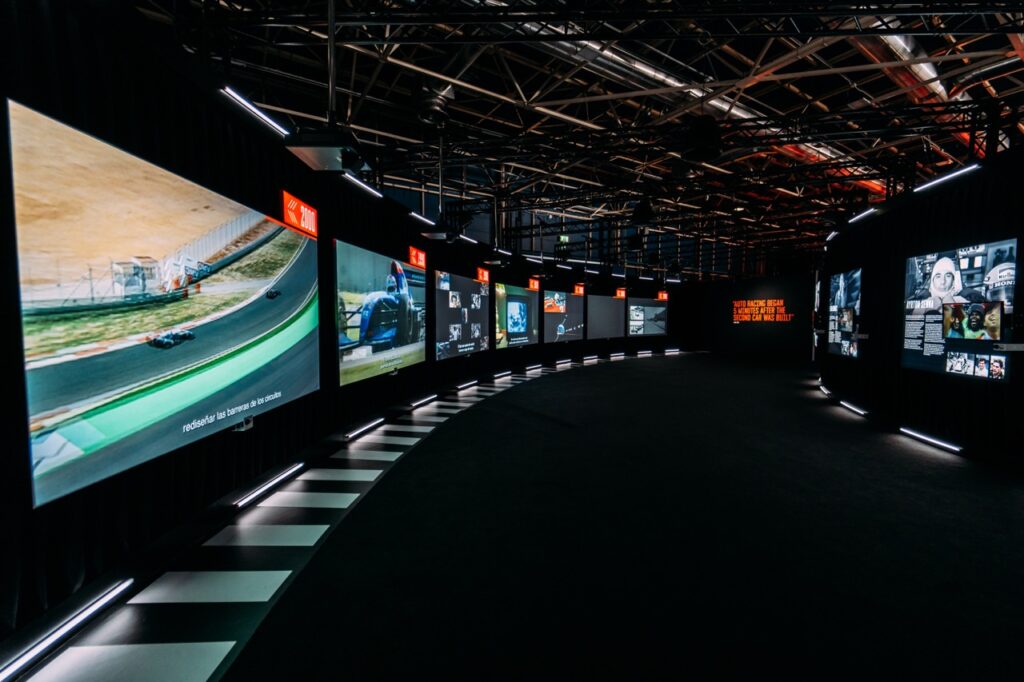 Innovative lighting design to the brand-new Formula 1® Exhibition