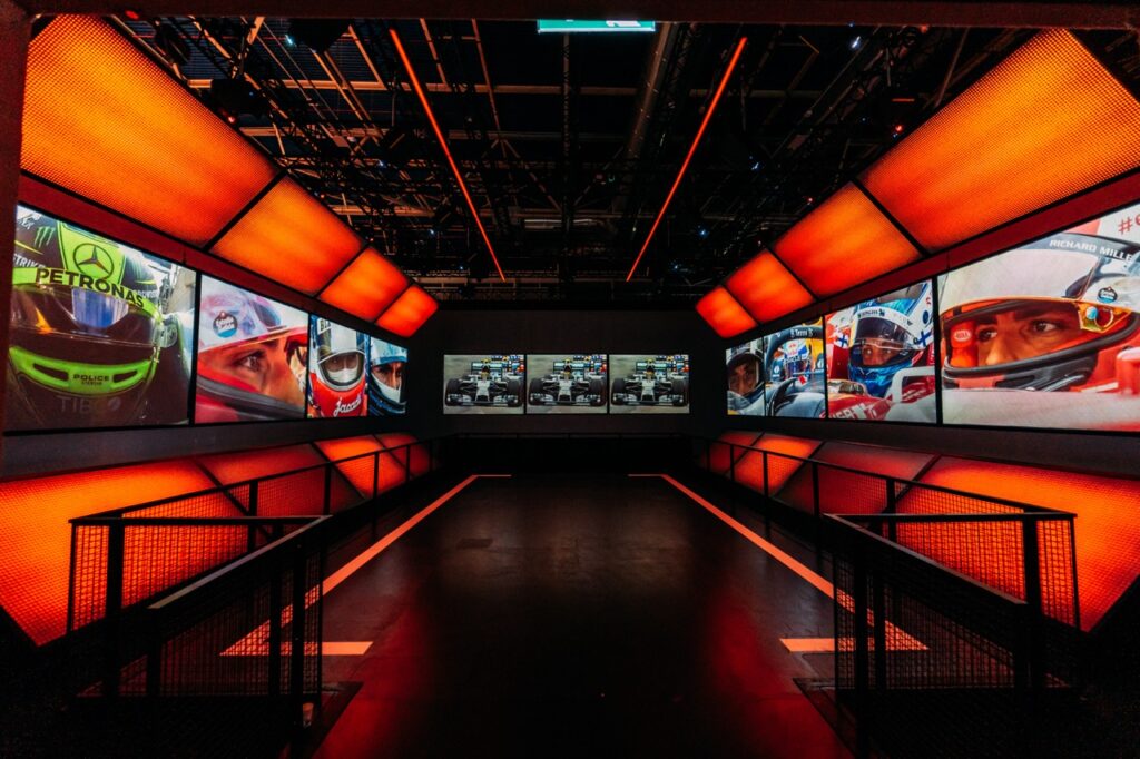 Innovative lighting design to the brand-new Formula 1® Exhibition