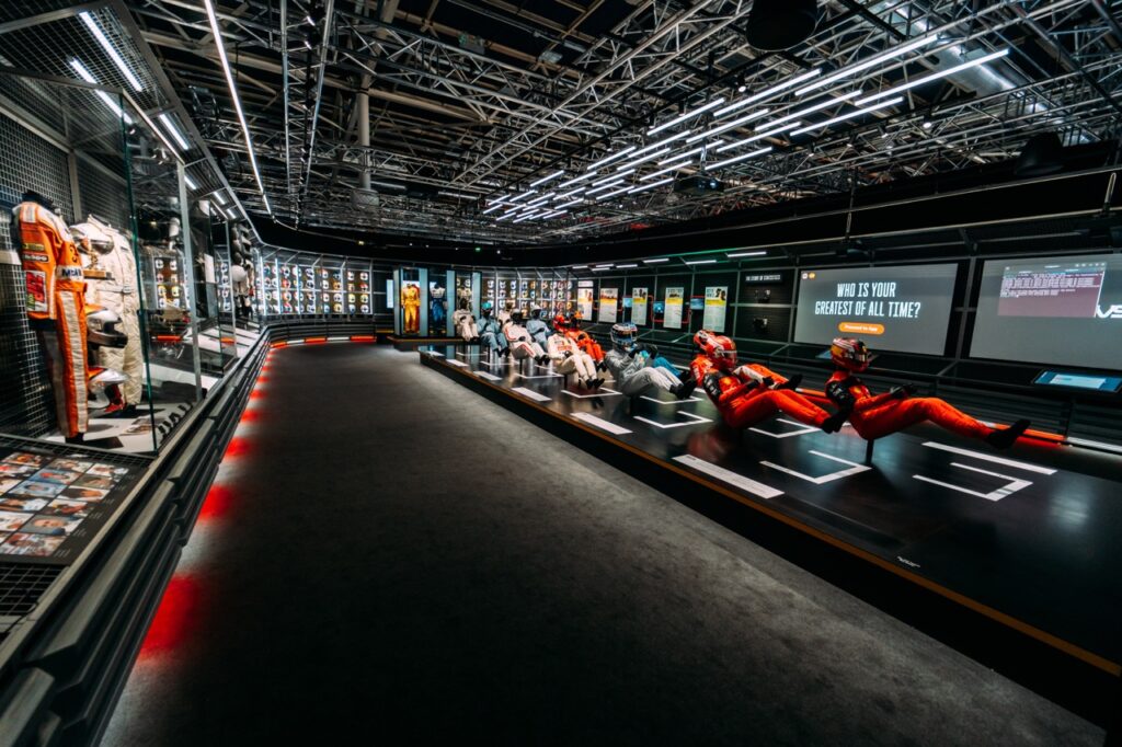 Innovative lighting design to the brand-new Formula 1® Exhibition