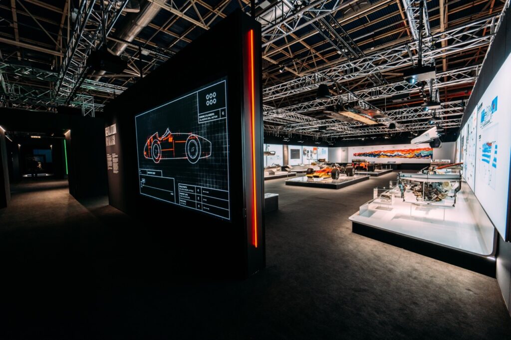 Innovative lighting design to the brand-new Formula 1® Exhibition