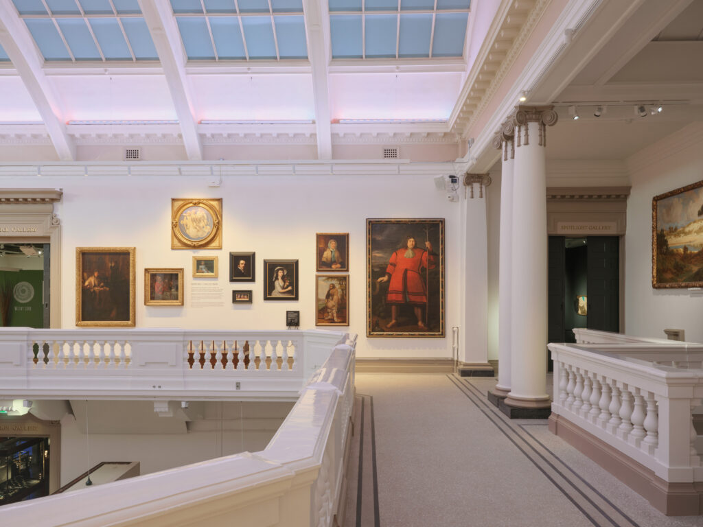 Award-winning Museum lighting design at Cornwall Museum in Truro, United Kingdom, delivering a lighting strategy that enhances collections and storytelling